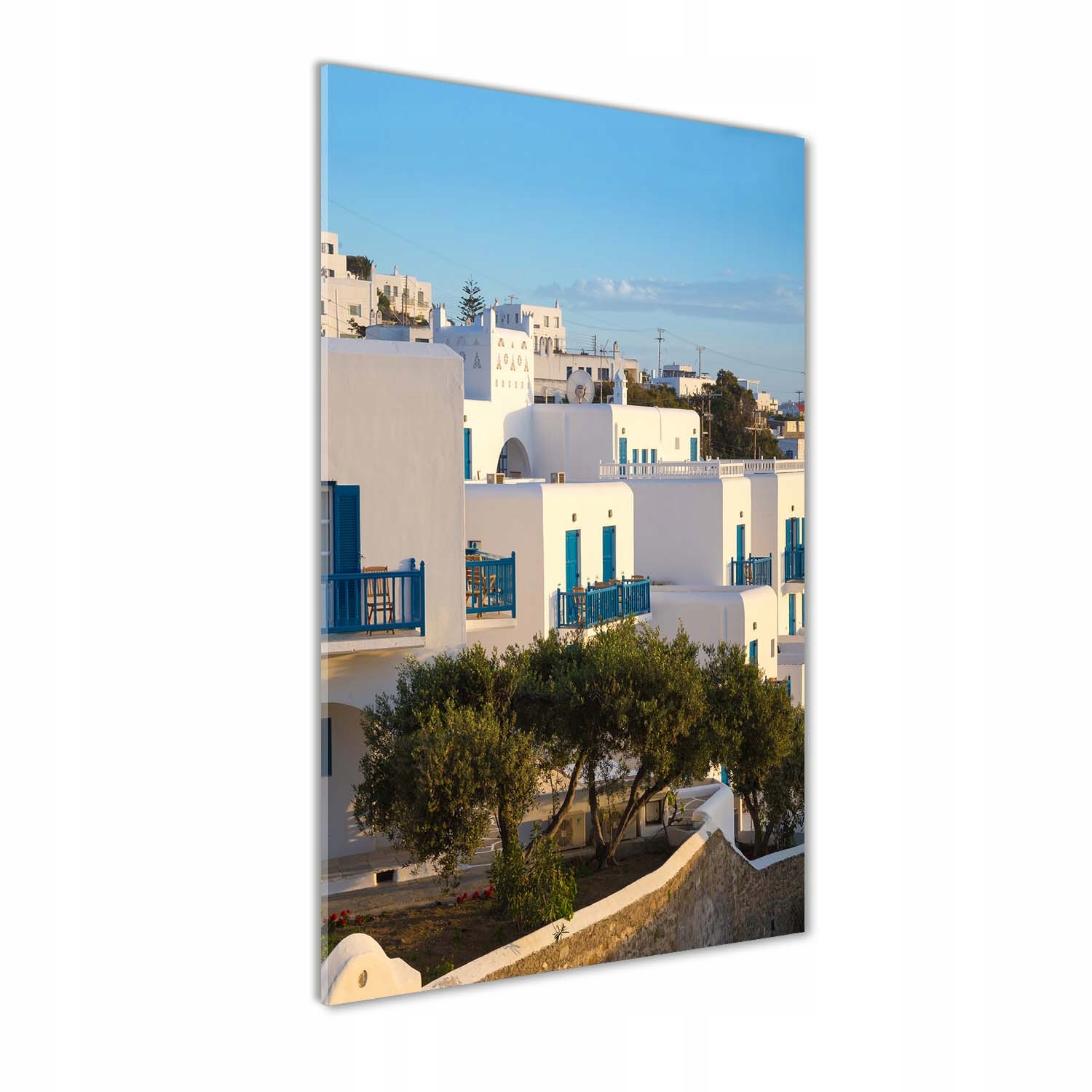 

Foto obraz akryl do salonu Mykonos Grecja 70x140cm