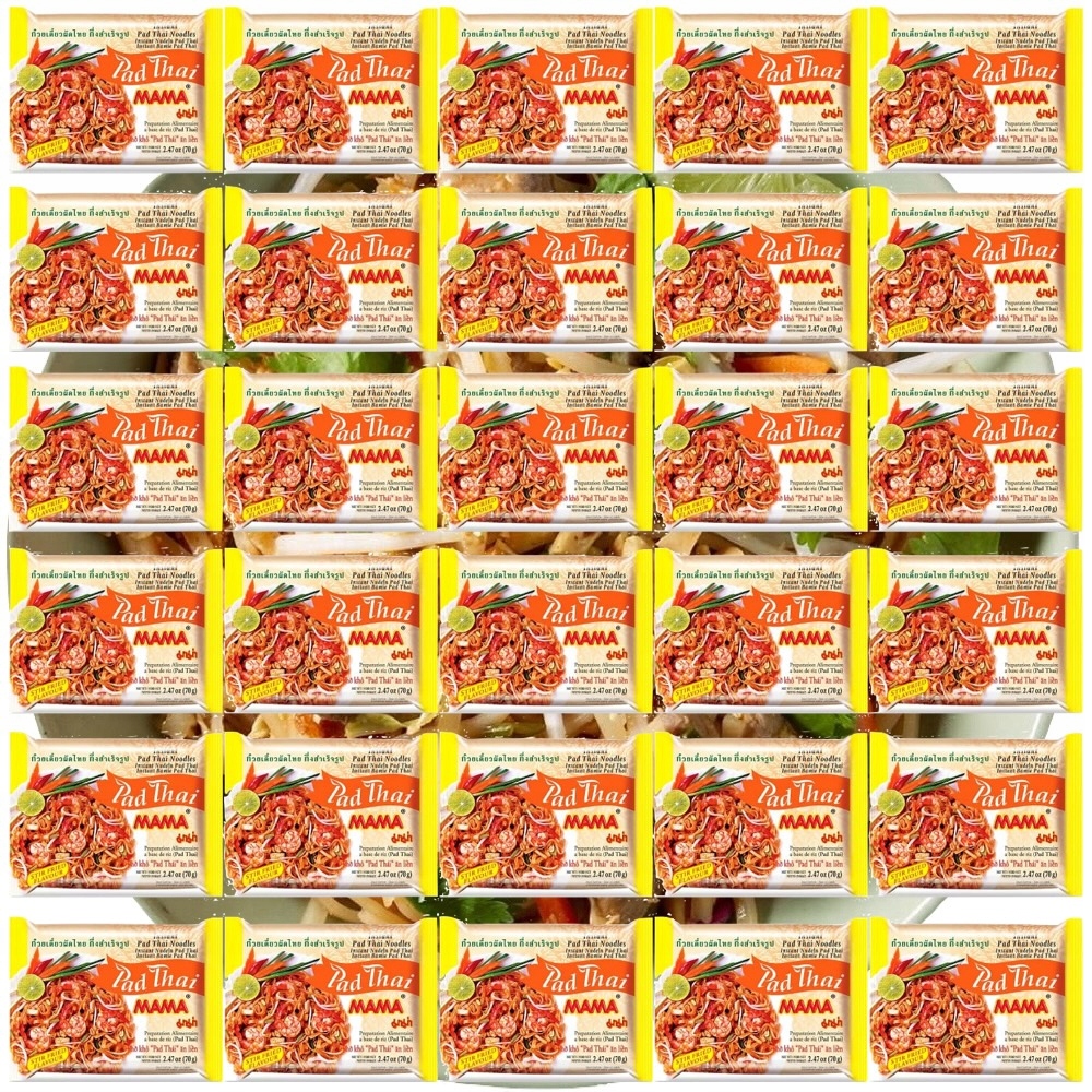 Karton Tajski Makaron Błyskawiczny Instant Pad Thai Stir-Fry 30 x 70g Mama