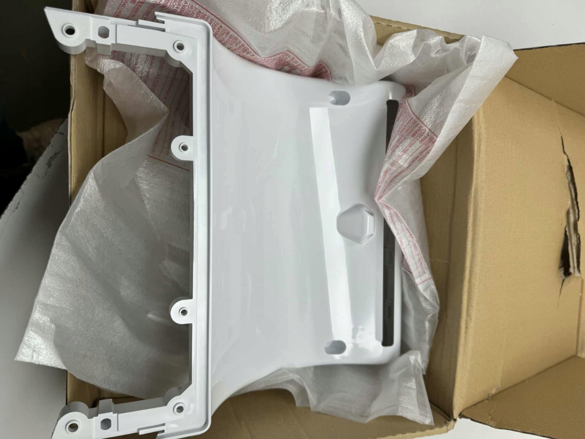 Středový bílý panel pro Dyson Airblade (913150-02)