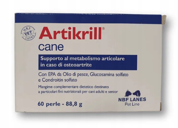 Nbf Lanes Artikrill cane 60 kapsułek