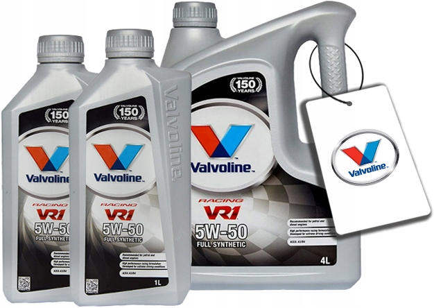 

Valvoline VR1 Racing 5W50 6L (4L+1L+1L) 5W-50
