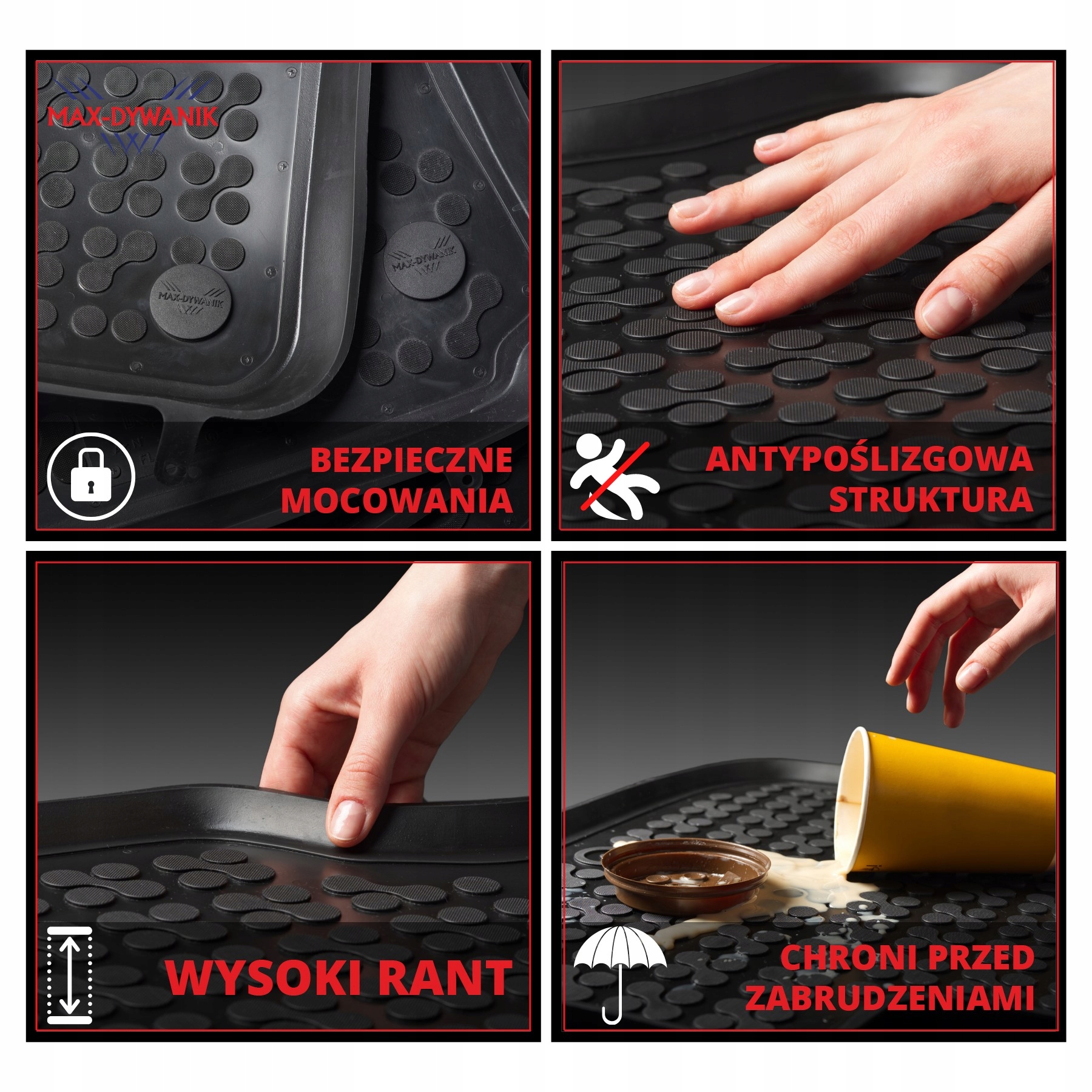 Fiat Panda II 2003-2012 Dywaniki do auta Numer katalogowy producenta 201502