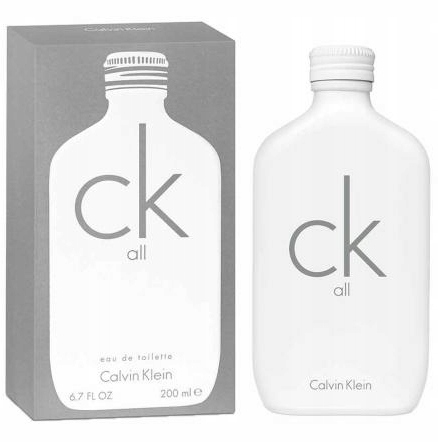 Calvin Klein Ck All 200 ML Toaletní Voda Pro Ženy Dámské Parfémy