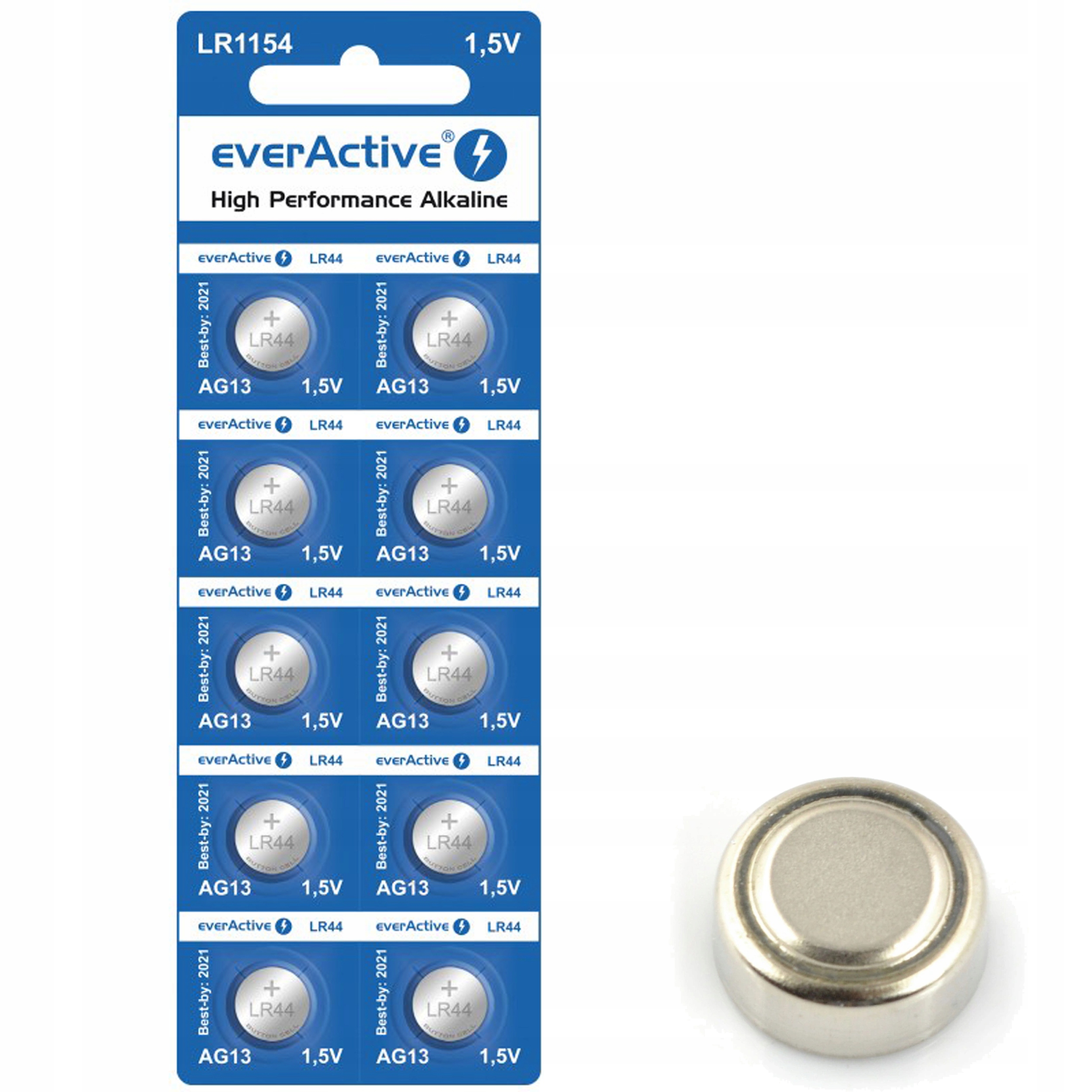 

everActive bateria alkaliczna LR44 LR1154 10szt