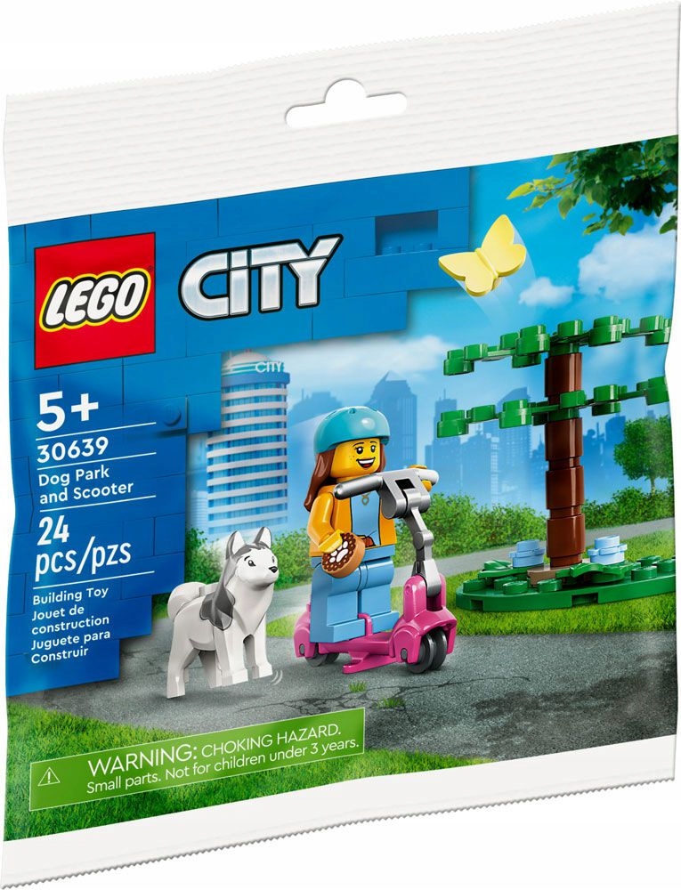 Lego City 30639 Wybieg dla psów i hulajnoga