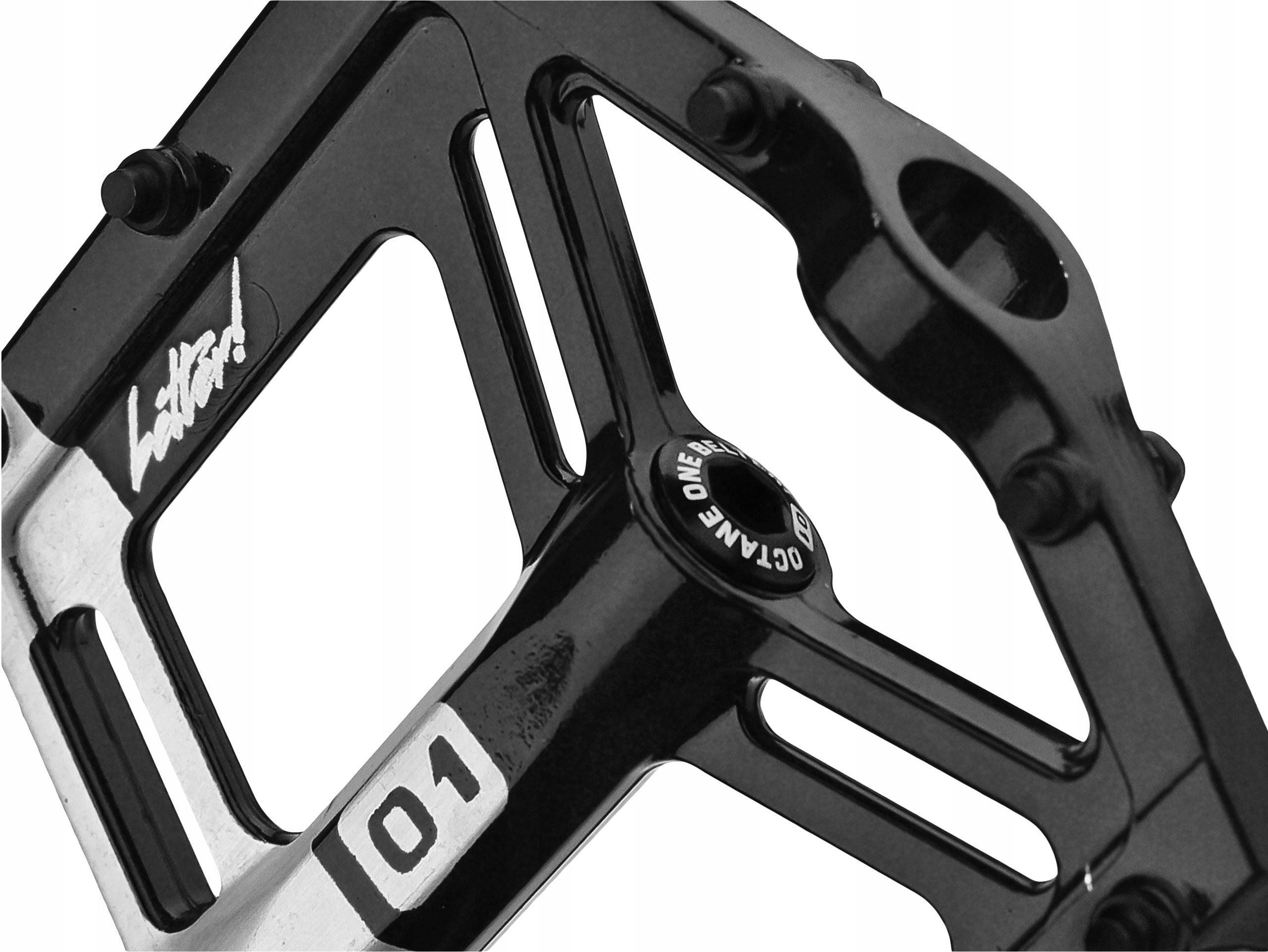 PEDAŁY ROWEROWE OCTANE ONE BELTER PLATFORMY ŁOŻYSKA MASZYNOWE CZARNE Model Belter