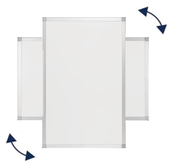 Tablica Biała Magnetyczna Suchościeralna 60x45 +GR Szerokość produktu 60 cm