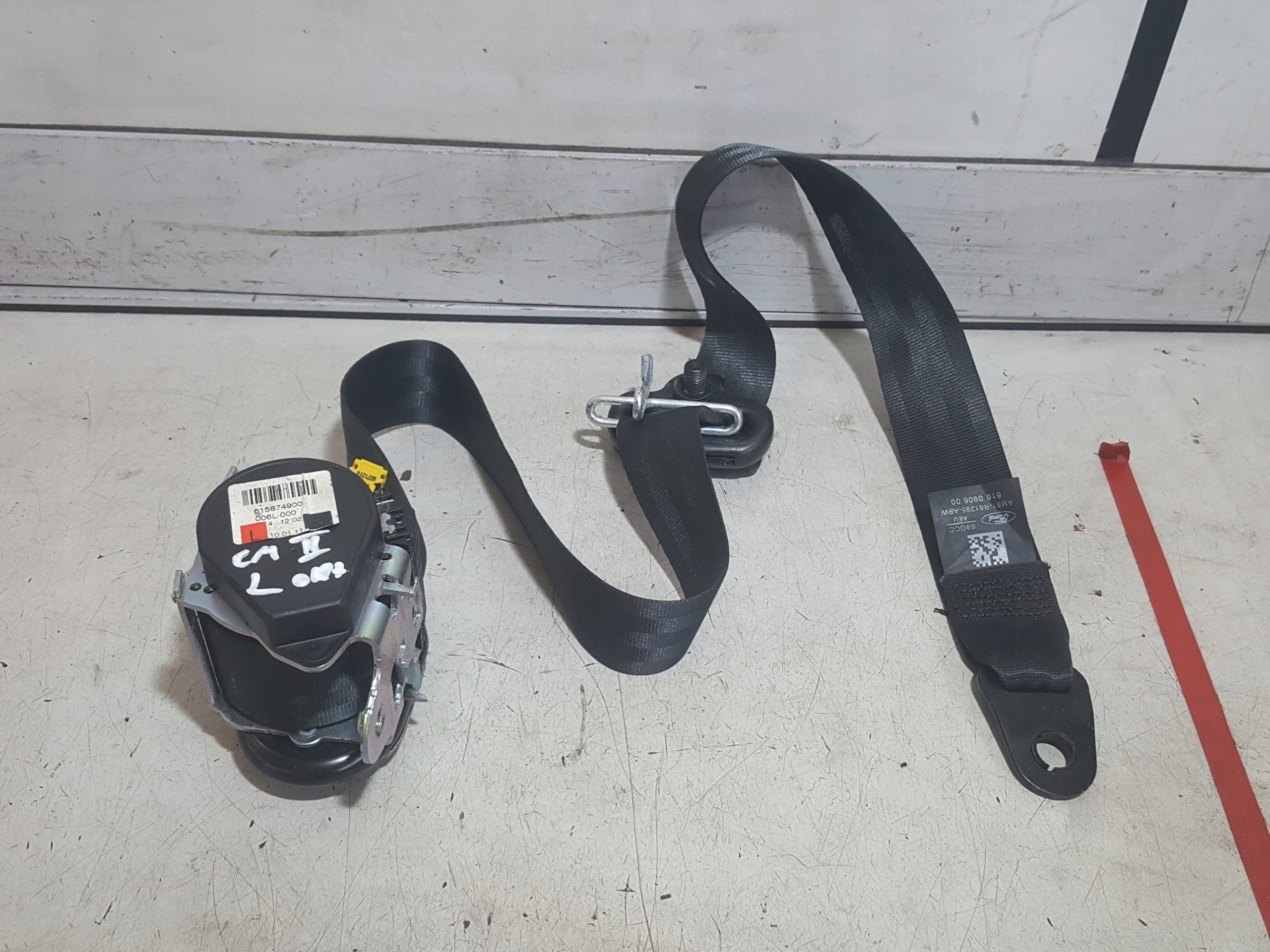 FORD C-MAX MK2 PAS BEZPIECZEŃSTWA LEWY PRZÓD