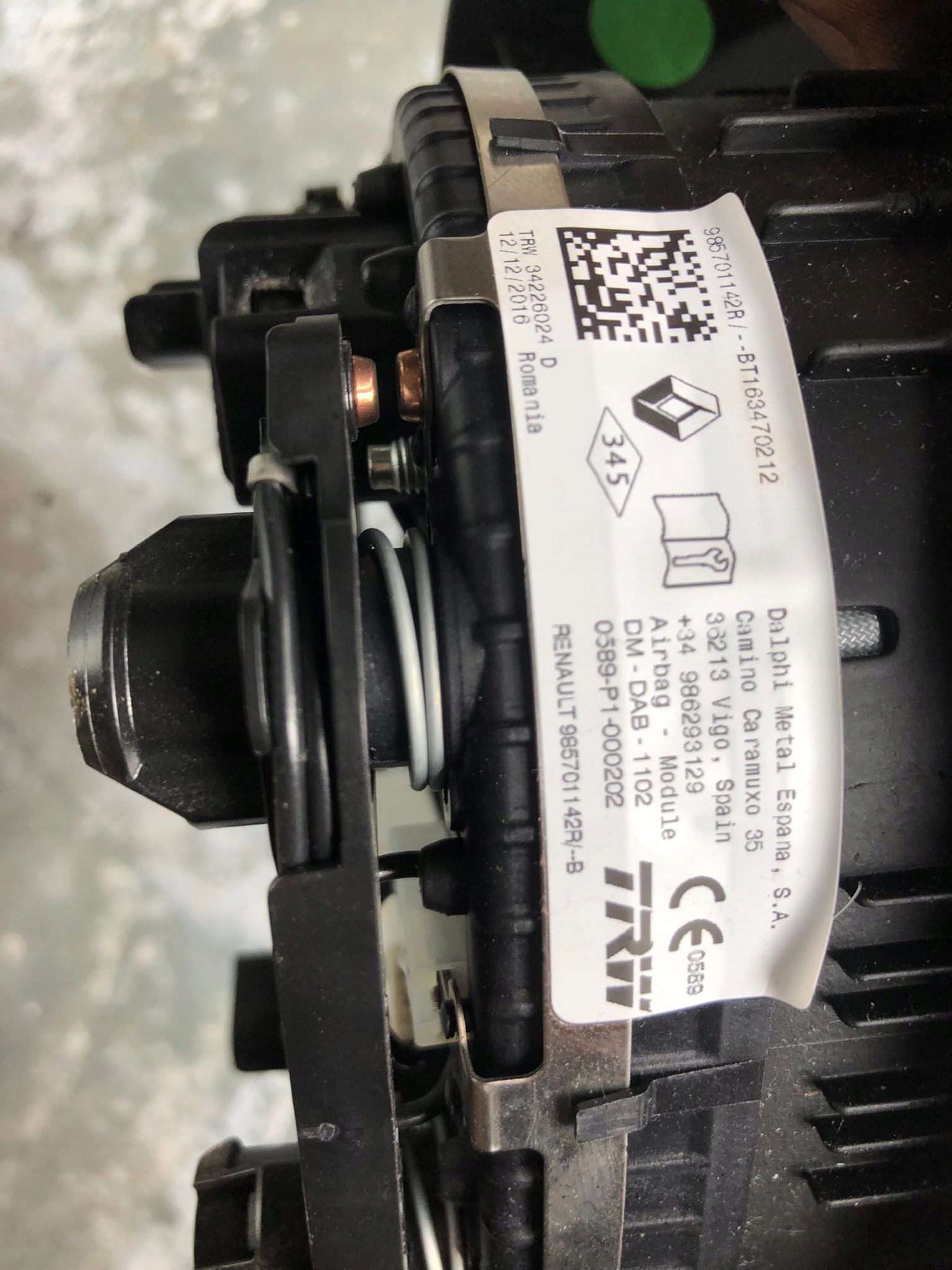 Airbags Gurten SENSOR SANDERO II LIFT