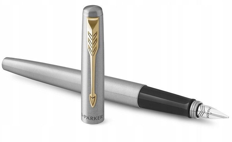 Pióro wieczne Parker Jotter stalowo-złoty
