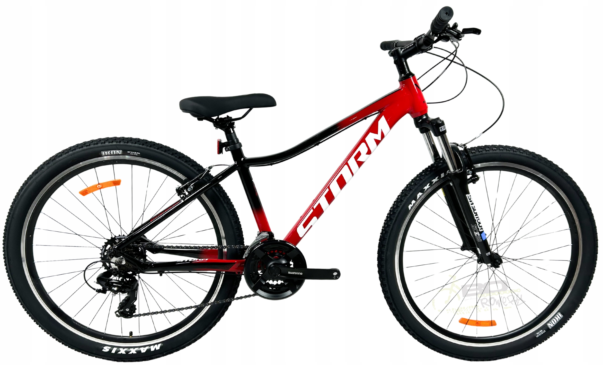 Rower Górski Mtb Storm Shark 1.0 Vbr rama 15 27,5 czerwony 2026