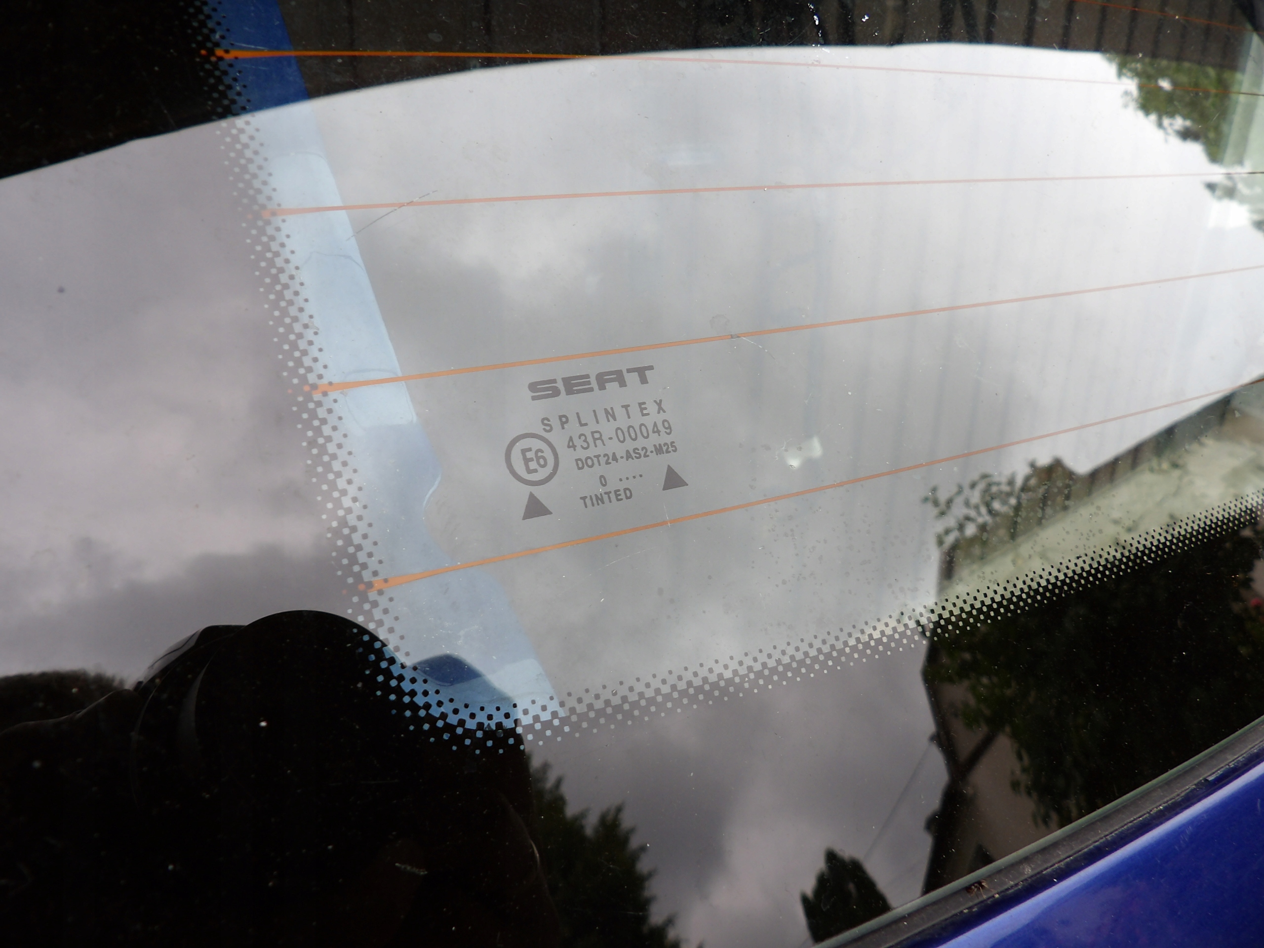 SEAT LEON 1 trunk door boot window LS5N 00