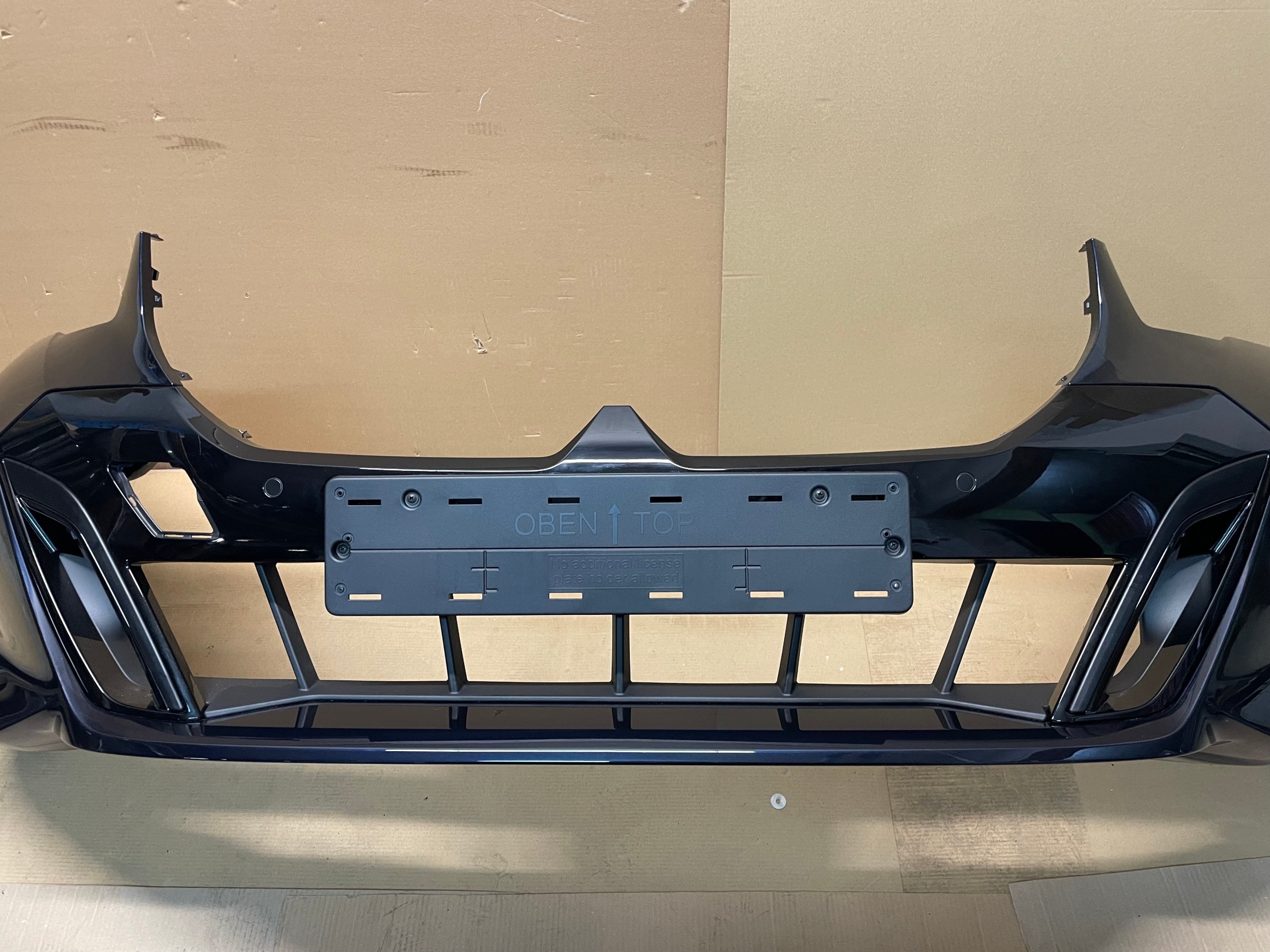 bumper front 6X PDC m-packet complete BMW 5 G60 G61 colour 416 EUROPA