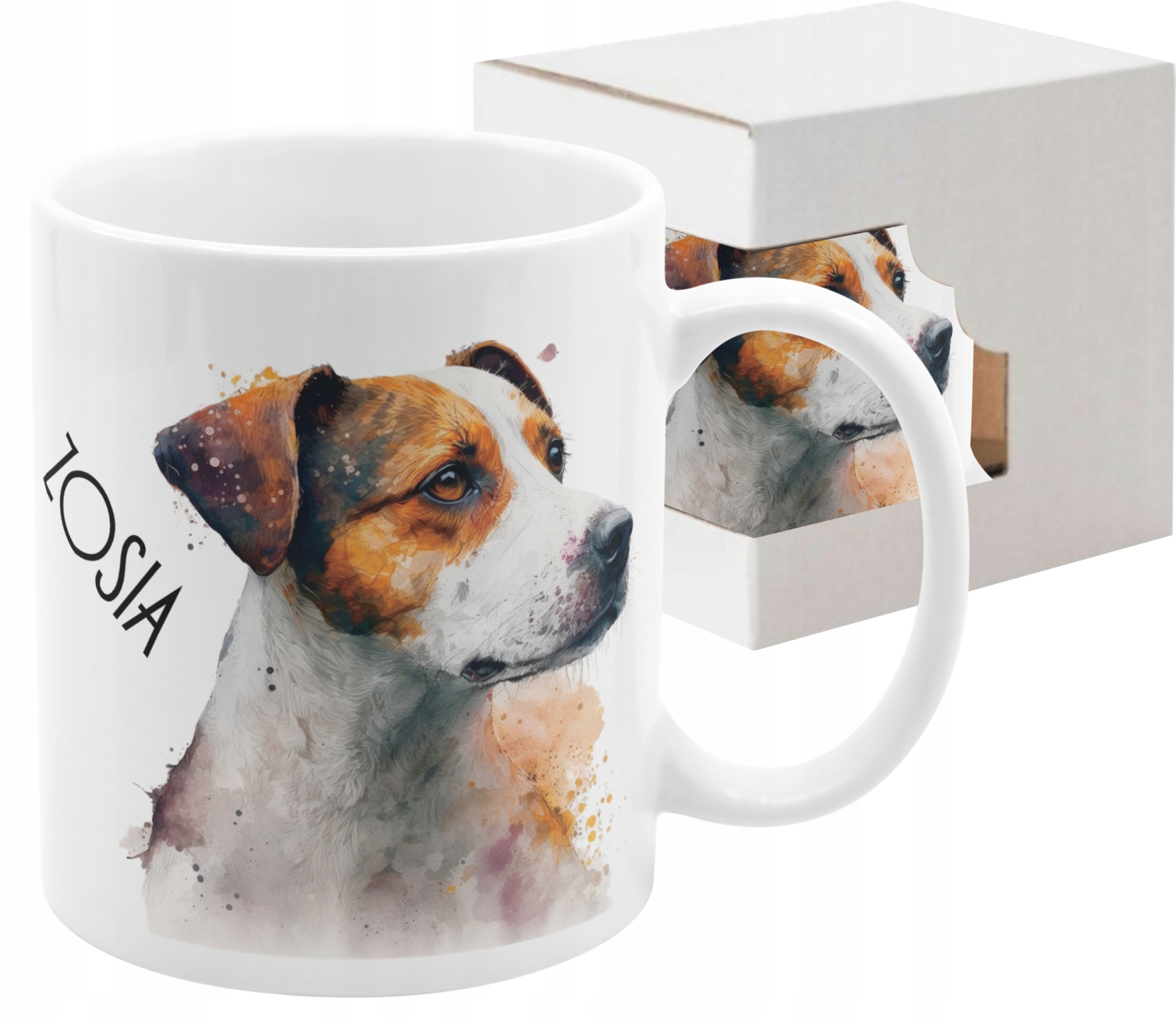 

Kubek Jack Russell Terrier Z Imieniem