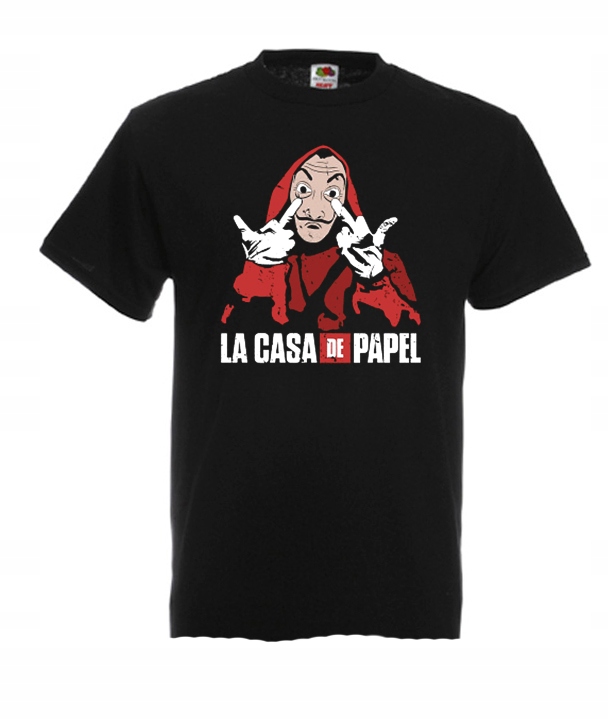 

S Koszulka Dom Z Papieru La Casa De Papel Serial