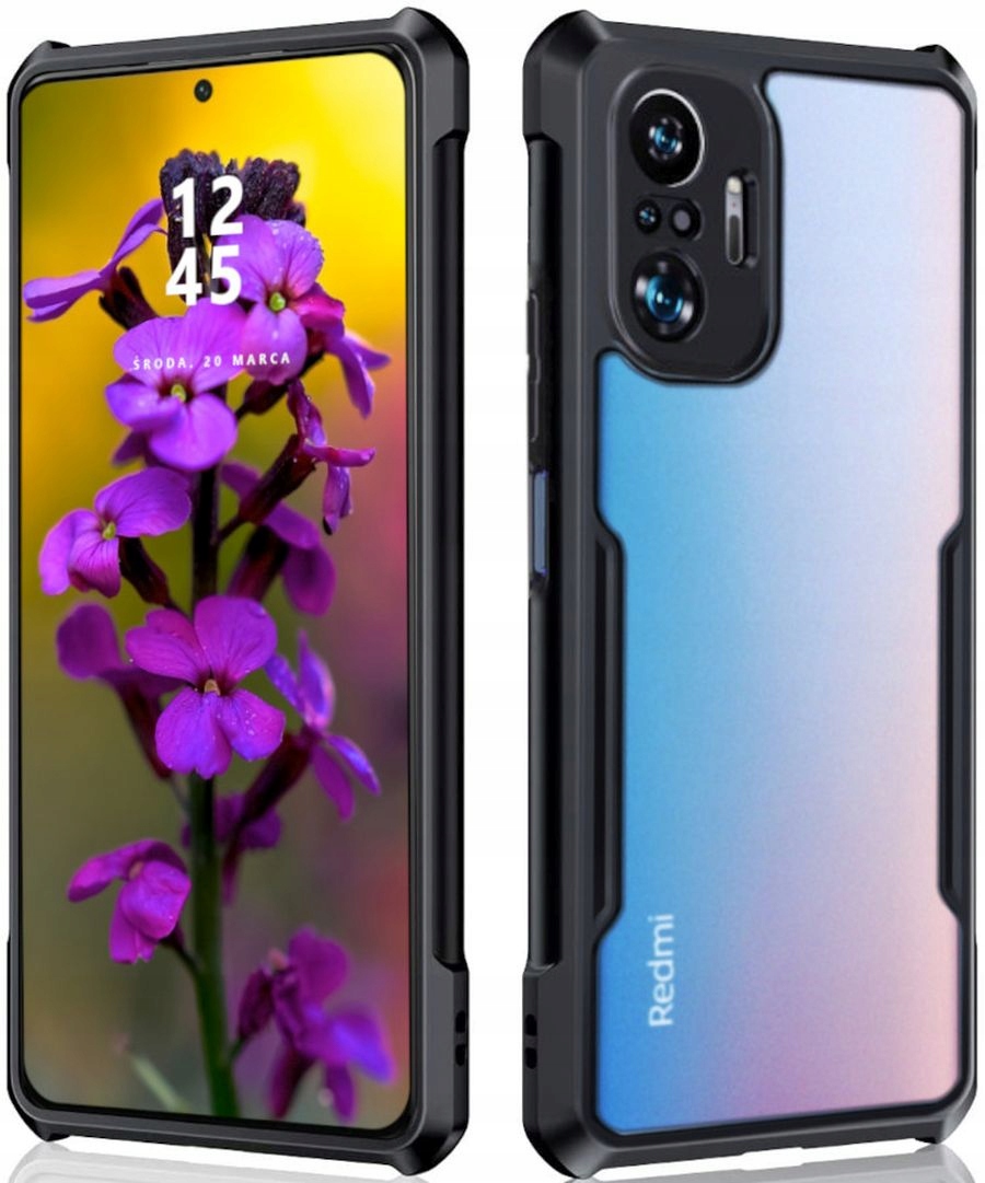 

Etui do Redmi Note 10 Pro Pancerne Clear Clear