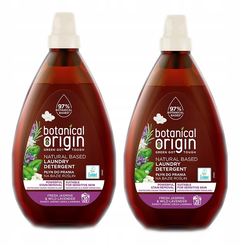 

Botanical Origin płyn prania Jaśmin lawenda 1,8L