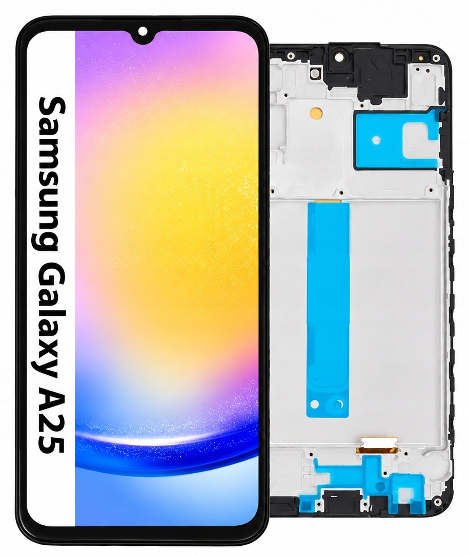 Displej Pro Samsung Galaxy A25 Oled Displej Rámeček