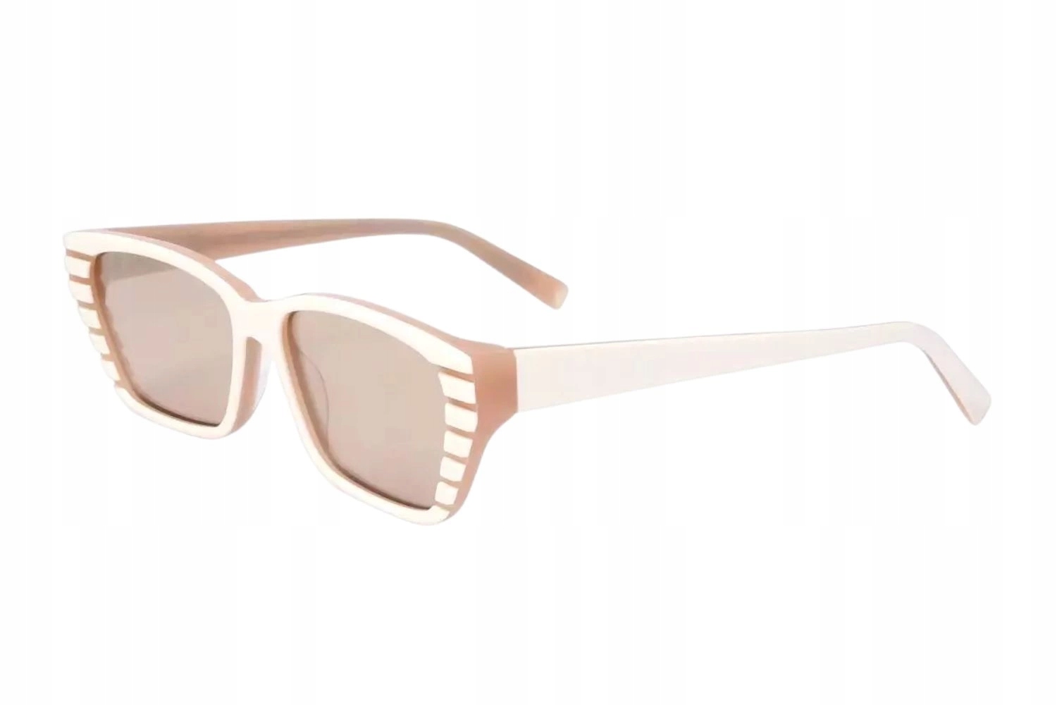 Dámské brýle Kendall+kylie Lolita módní, originální, béžové 56x15x145