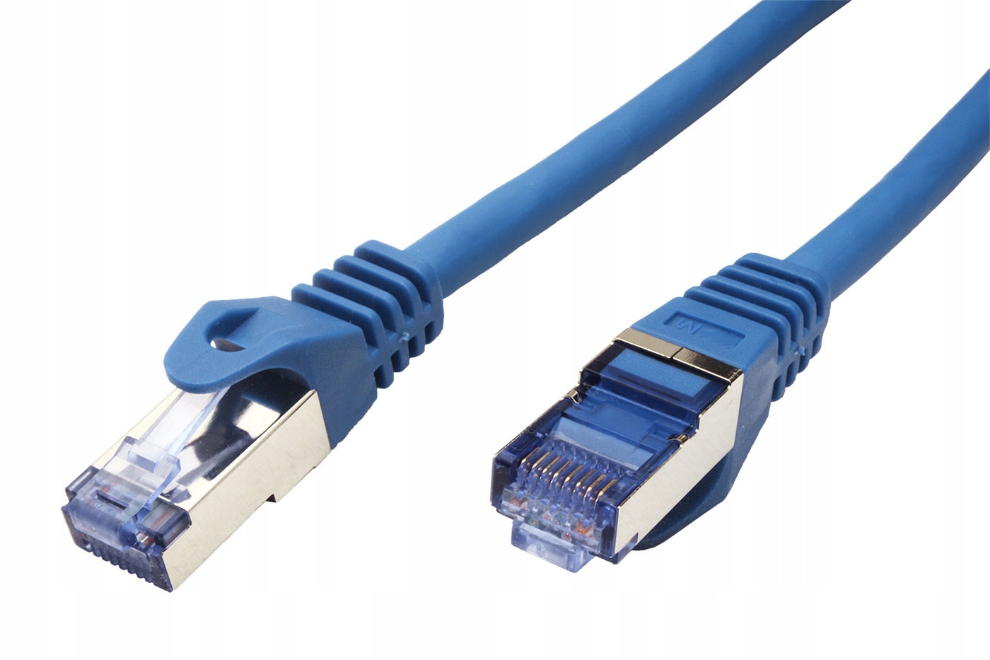 Roline S/ftp patchkabel kat. 6a, Component Level, 20m, Lsoh, modrý