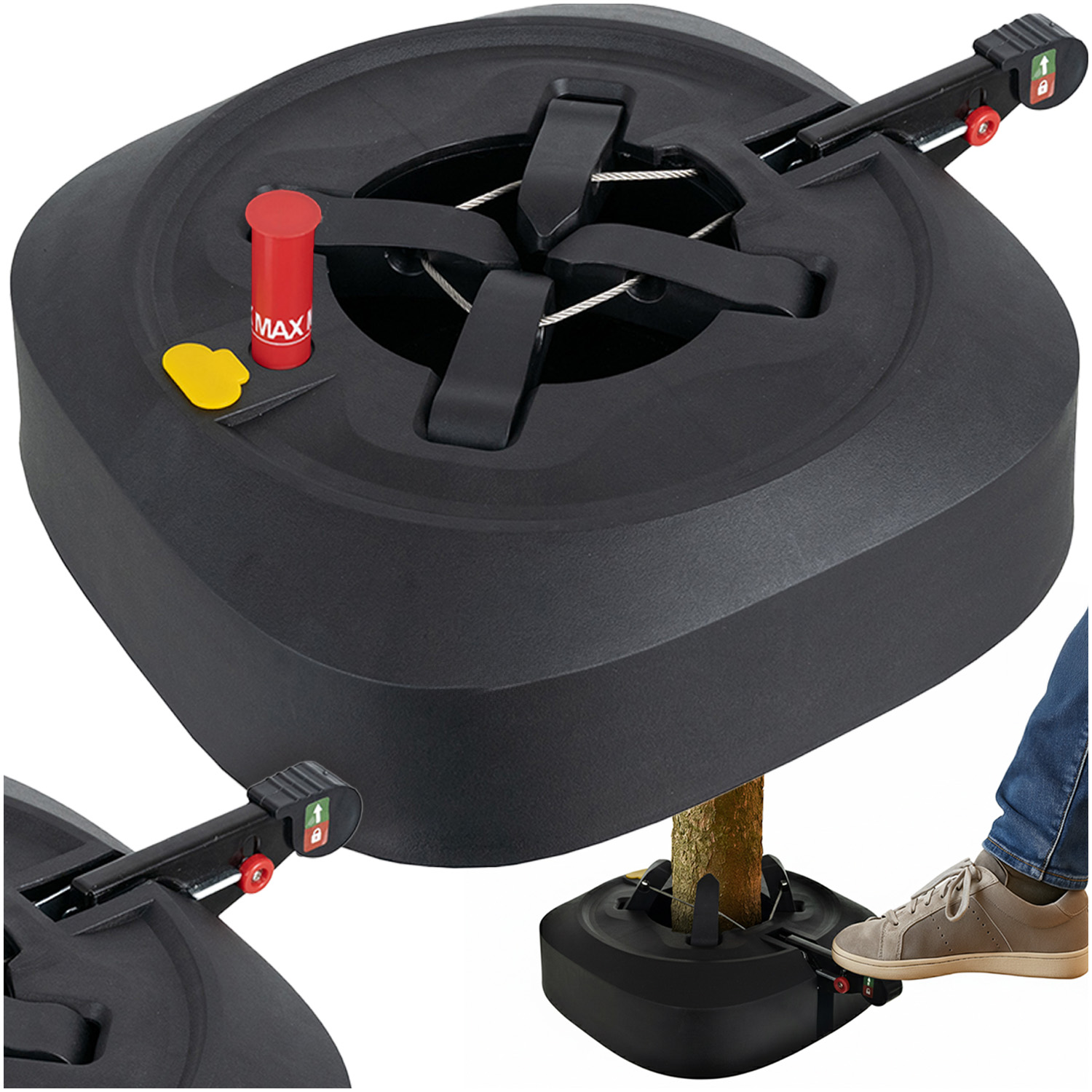 Stojan pod vánoční stromek Samozavírací Ruhhy Stablina Stojan na vánoční stromek na 2,5 m