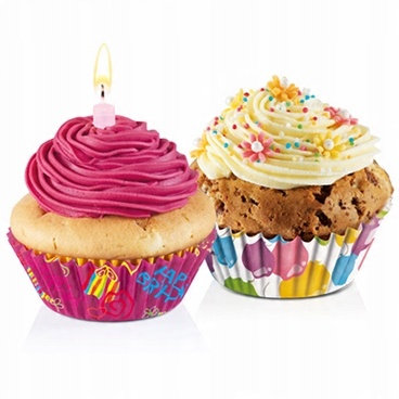 

Tescoma Papilotki Foremki Muffinki Urodzinowe 60