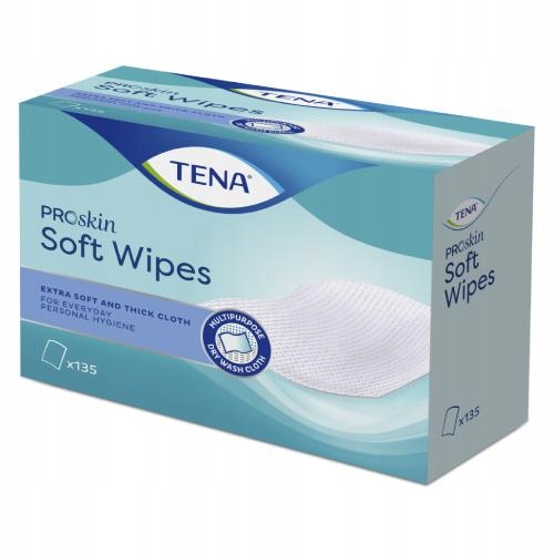 

Tena Soft Wipe chusteczki oczyszczające 135szt.