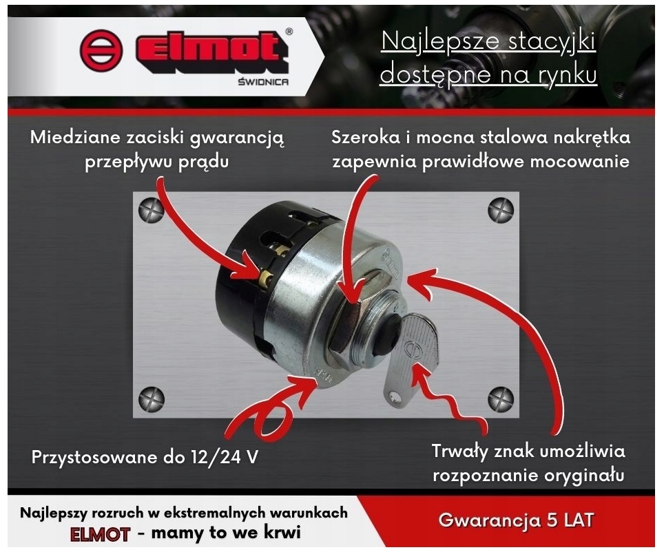 STACYJKA URSUS C-330 C-360 C-385 ELMOT POLSKA EAN (GTIN) 5900000349350