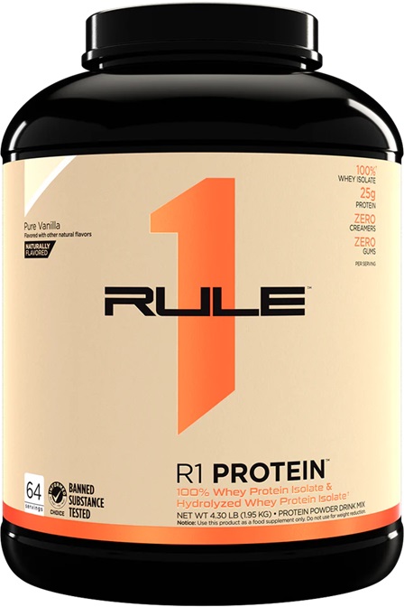 Rule One R1 Protein Natural Vanilla, Proteinový prášek, 2200g