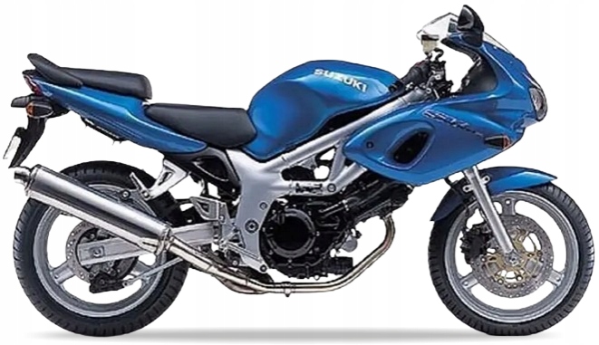 Samolepky Na Motocykl Juula Pro Suzuki Sv 650 S 1999 Modré Y7E