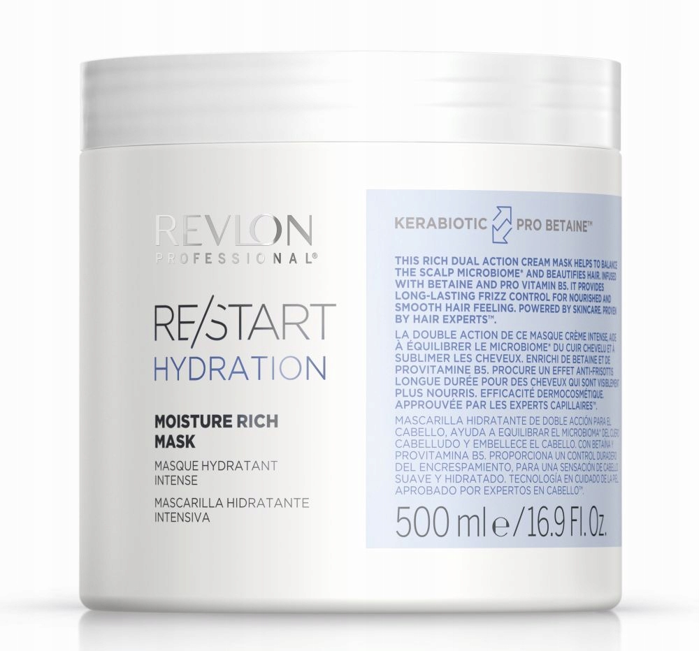 Maska na vlasy Revlon Restart Hydration 500 ml