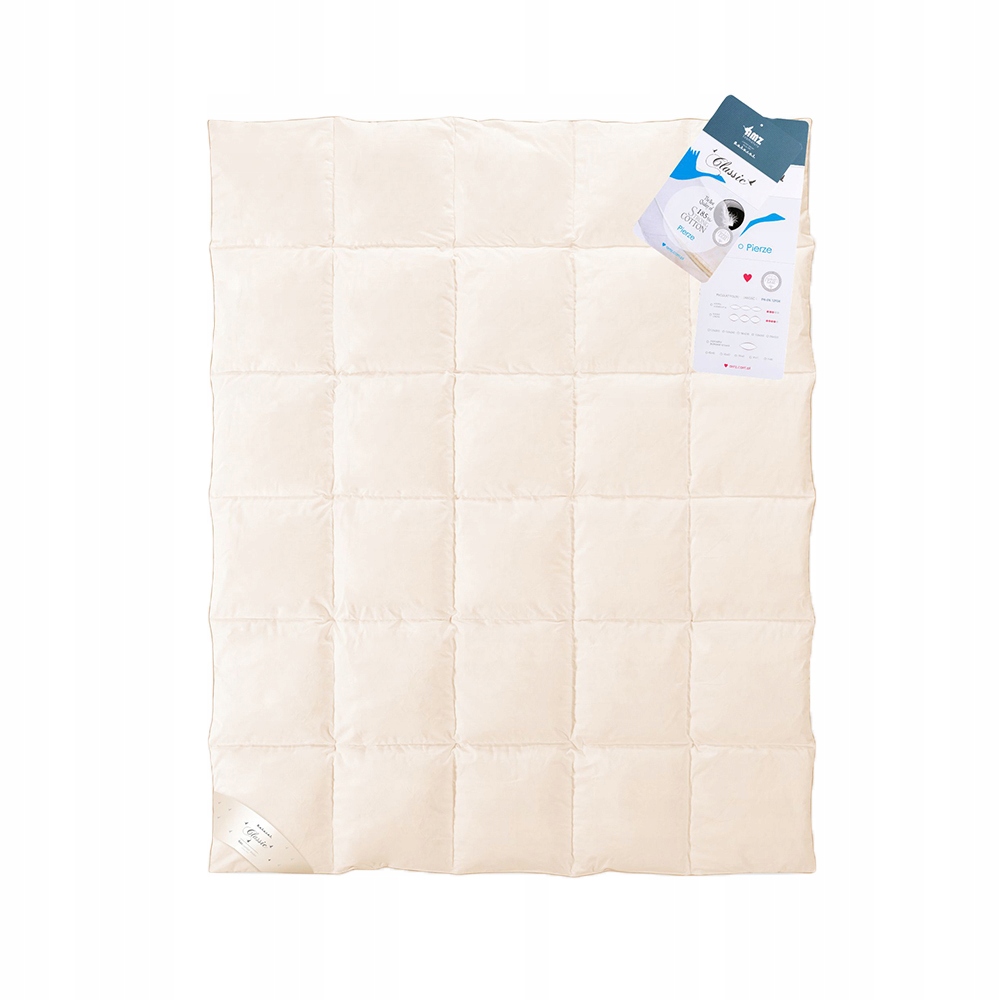 Přikrývka Teplá zimní silná Amz Krém Basic 155x200