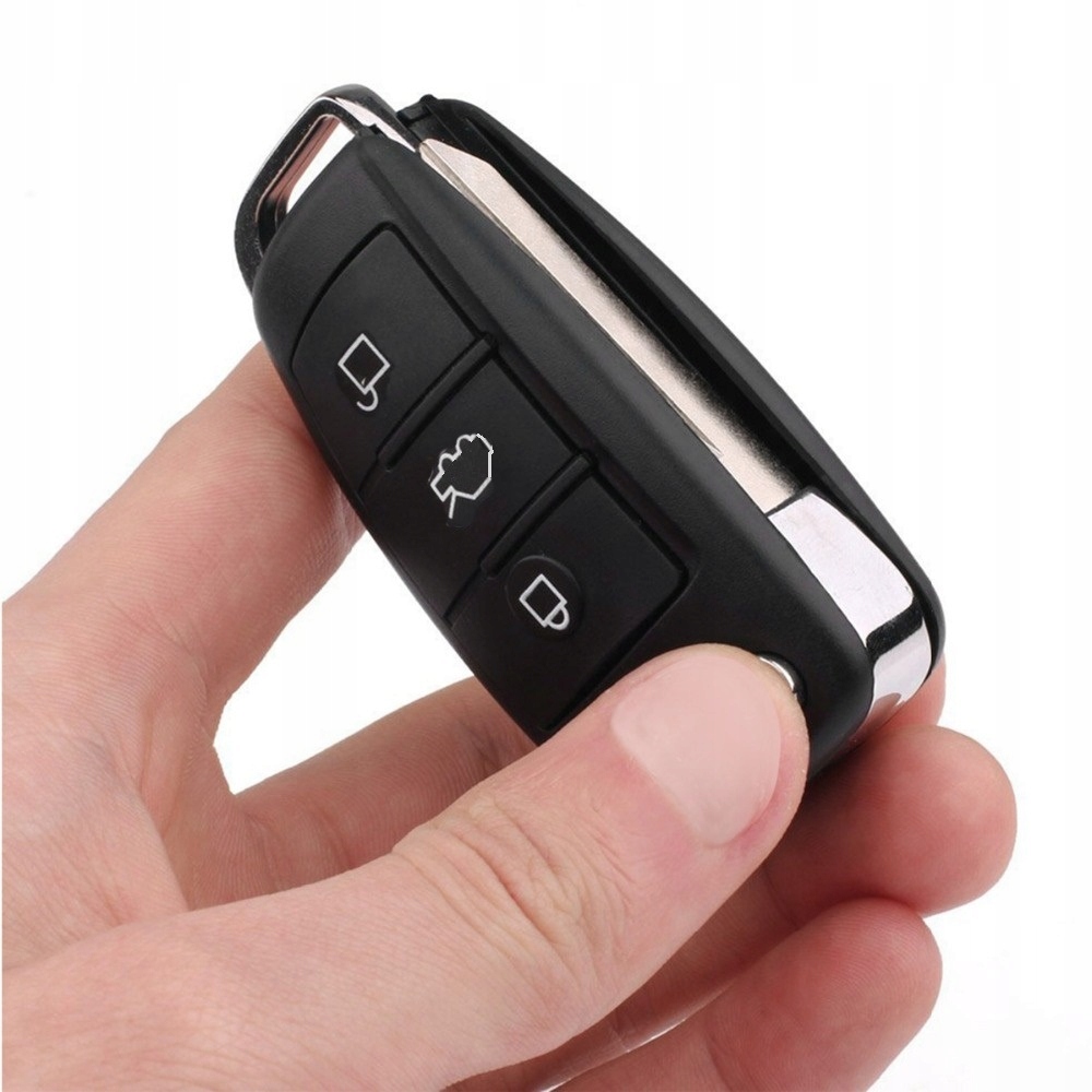 Mini Špionážní Kamera Ukrytá V Klíčku Auta Auto Full Hd 1080P