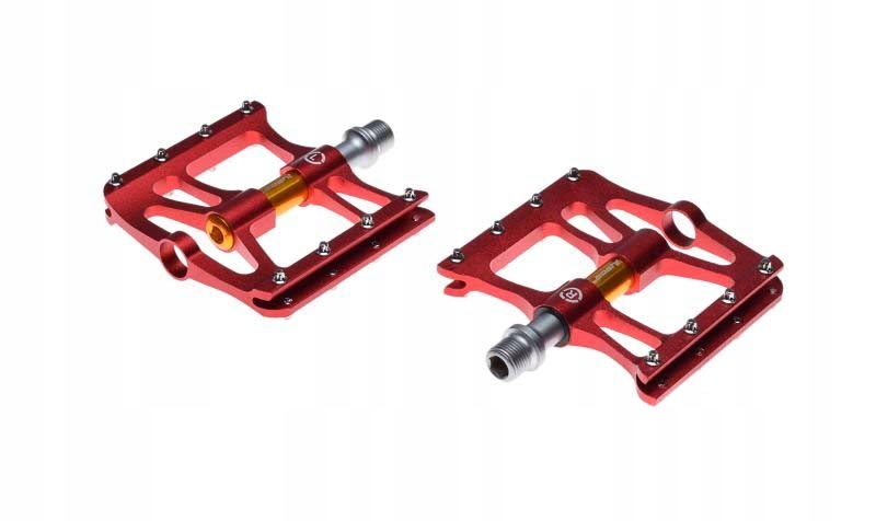 

Pedały Rowerowe Platformy Aluminiowe Czerwone Cnc