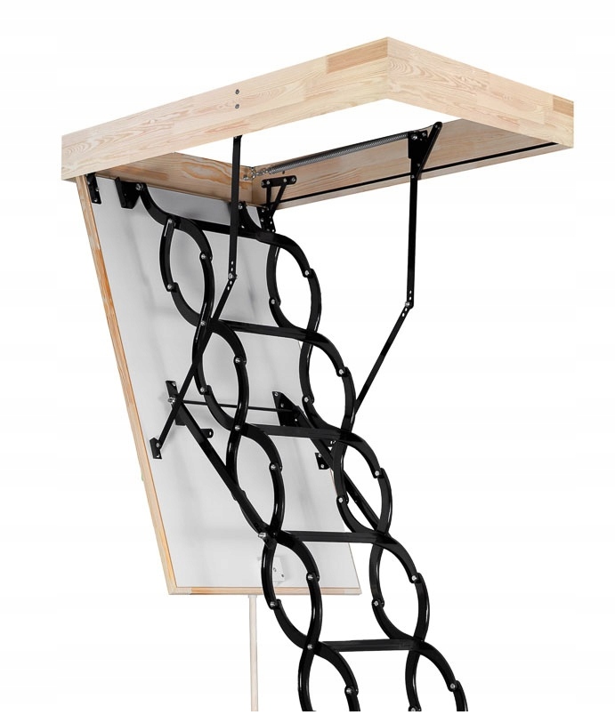 Podkrovné schody Flex Termo 70X70 Kovové Teplé Klapka Schodíky poklop rebríkov