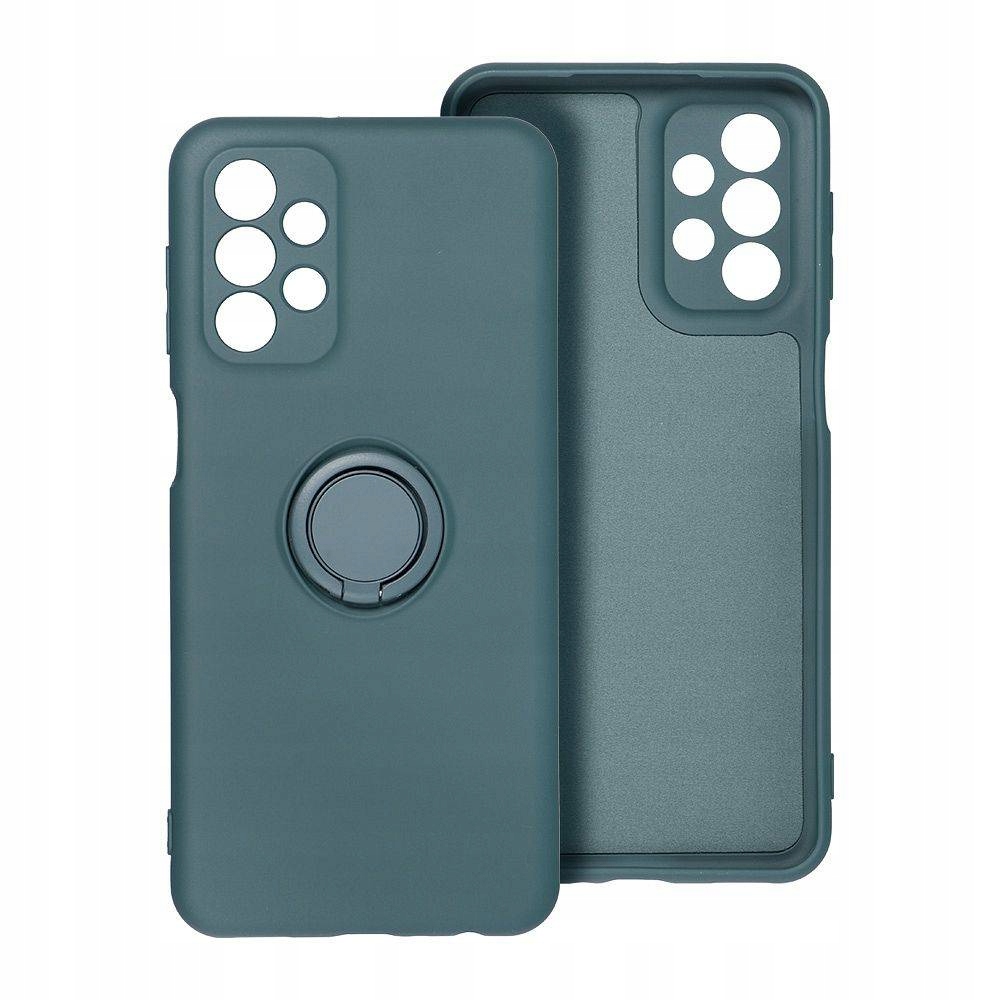 Etui Silicone Ring Do Samsung A37 5G Zielony