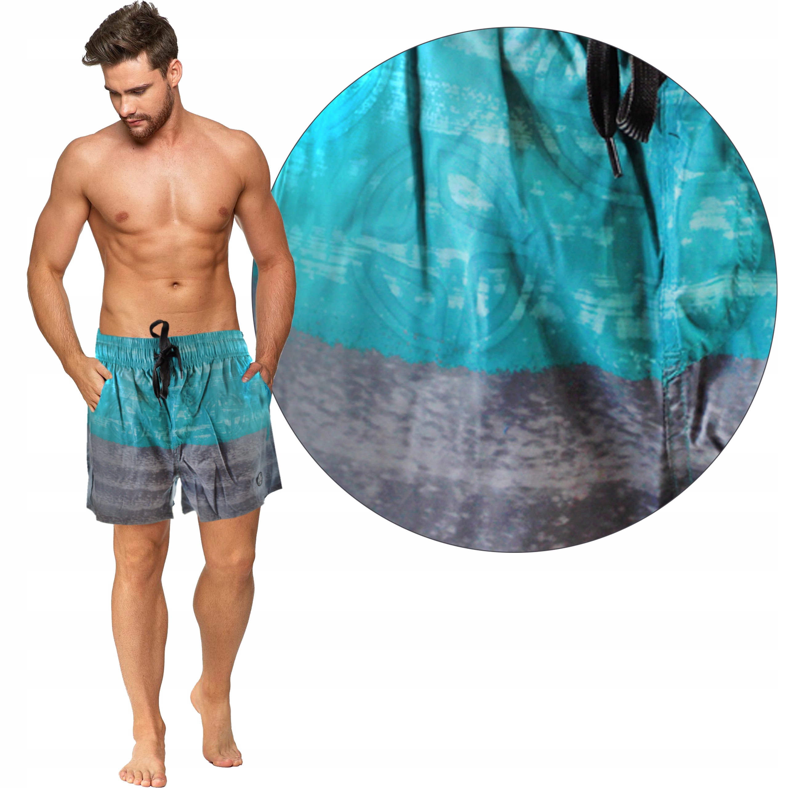 

Moraj Szorty Kąpielowe Plażowe 2100-001 Blue XL