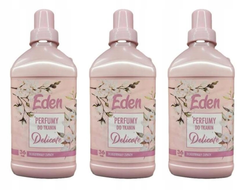Tekutý parfém na prádlo Eden Delicatel 3 ks