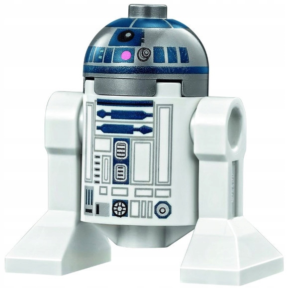 R2 D2 ASTROMECH ROBOT STAR WARS KLOCKI FIGURKA GWIEZDNE WOJNY PL
