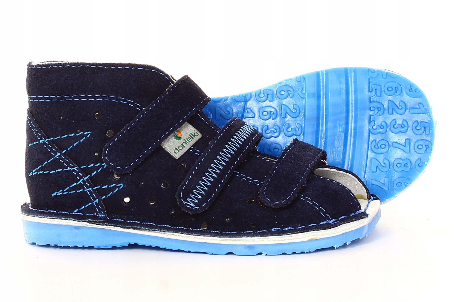 Danielki kapcie profilaktyczne TA115 granat N rozmiar 29