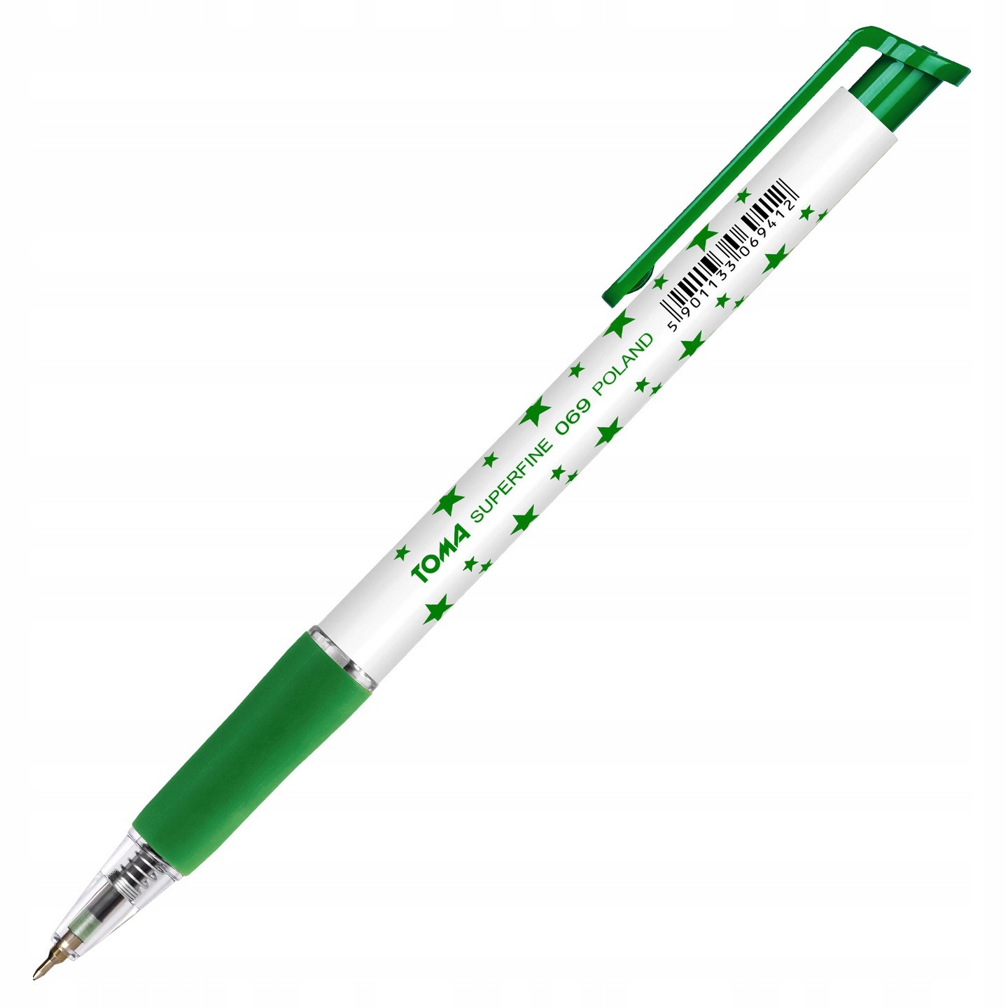 

Długopis Toma Super-Fine Zielony 0,5 mm TO-069