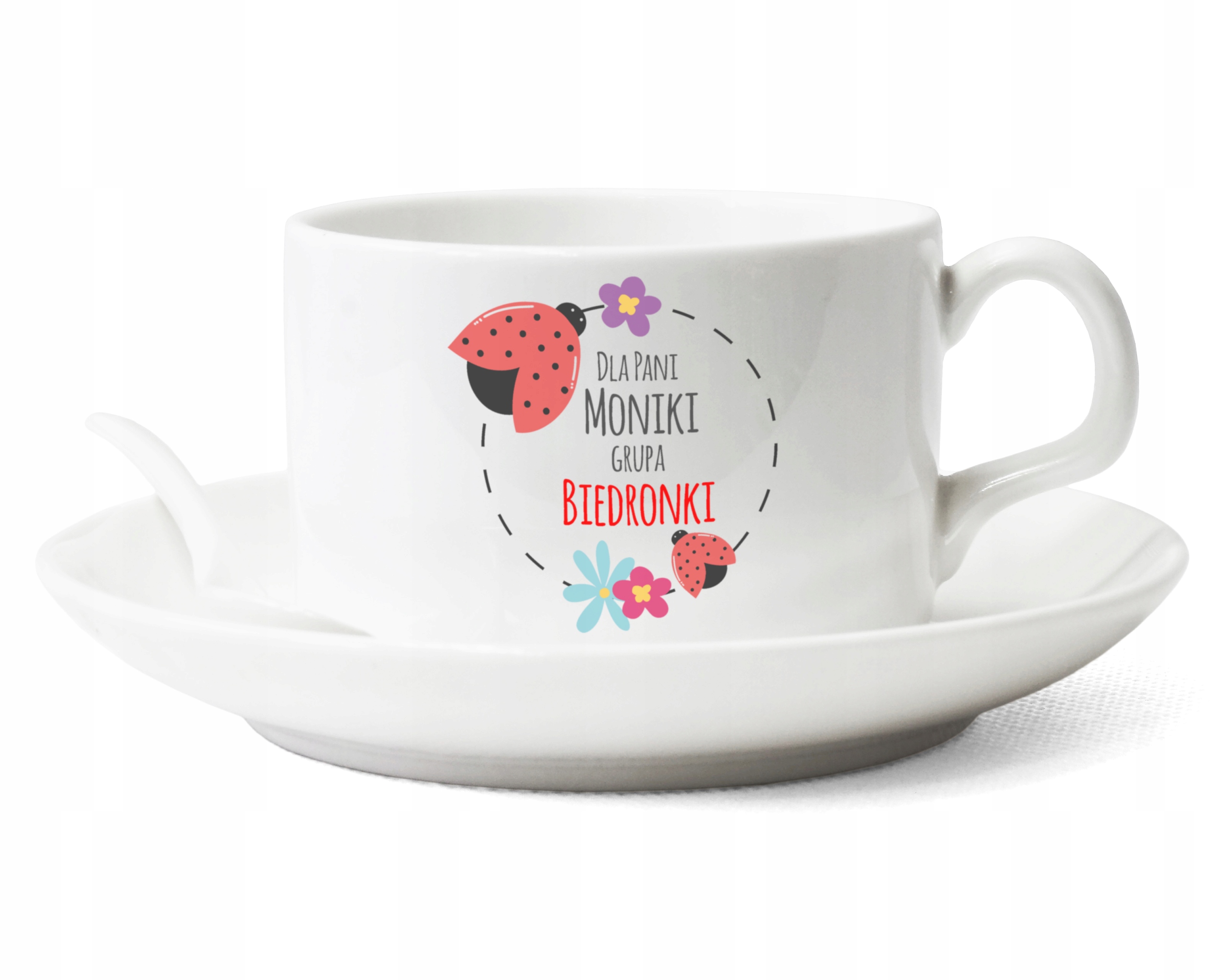 Csésze csészealj Ajándék óvónőnek NYOMTATÁS