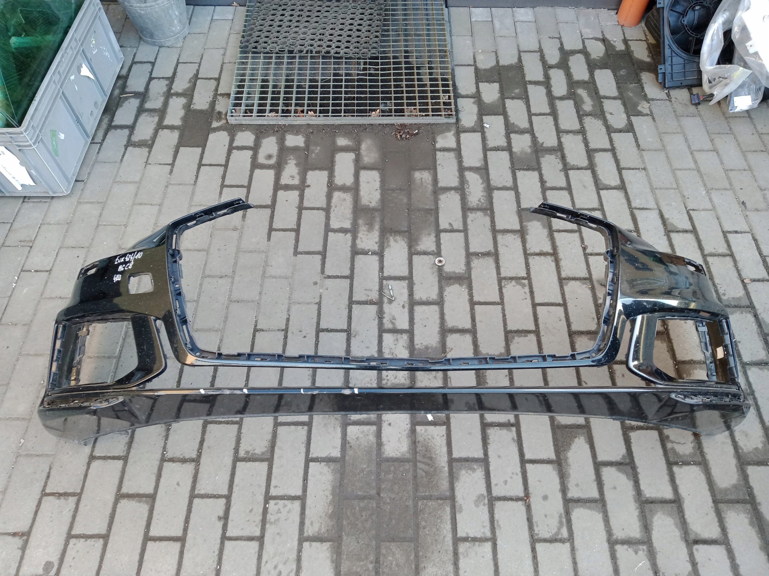 AUDI A6 S6 C8 4K0 S-LINE 18- ZDERZAK PRZEDNI 4K0807437C 4K0807437D - CAŁY