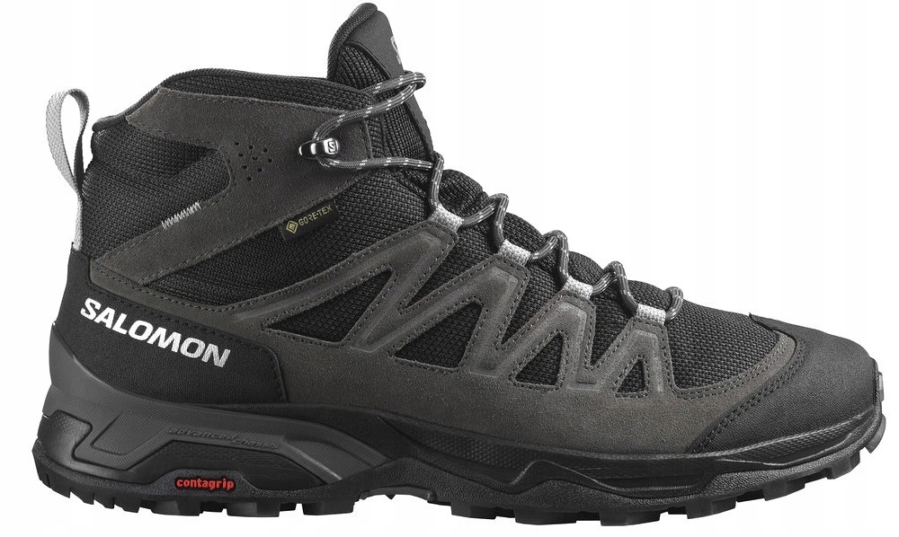 Boty Salomon X Ward Leather MID Gtx 471817 s membránou Gore-Tex, velikost 44