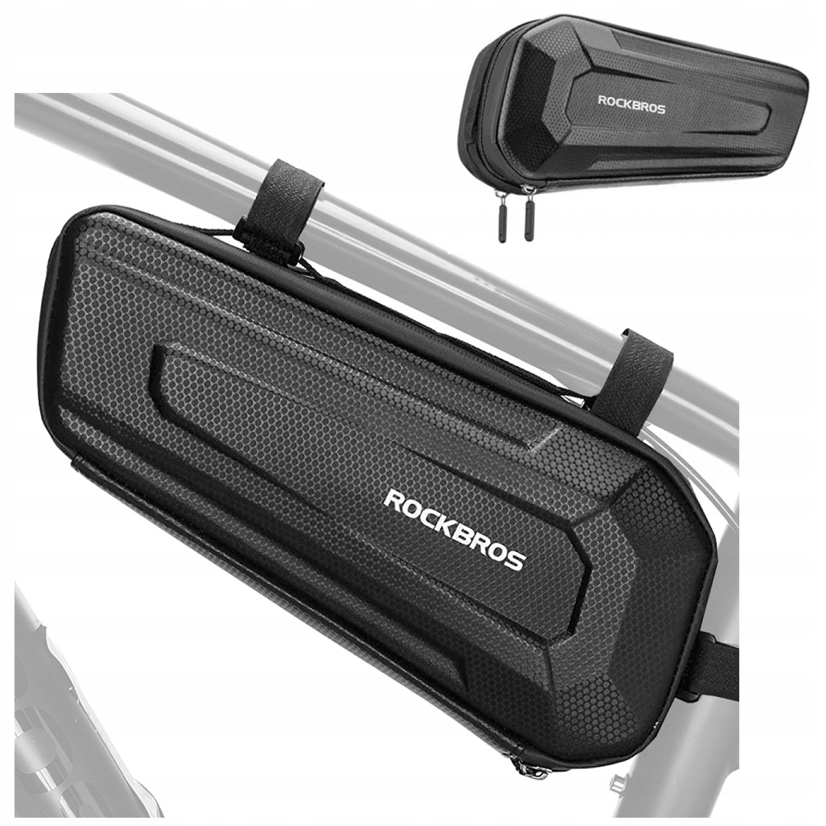 Torba motocyklowa, rowerowa na ramę, wodoodporna, twarda, RockBros