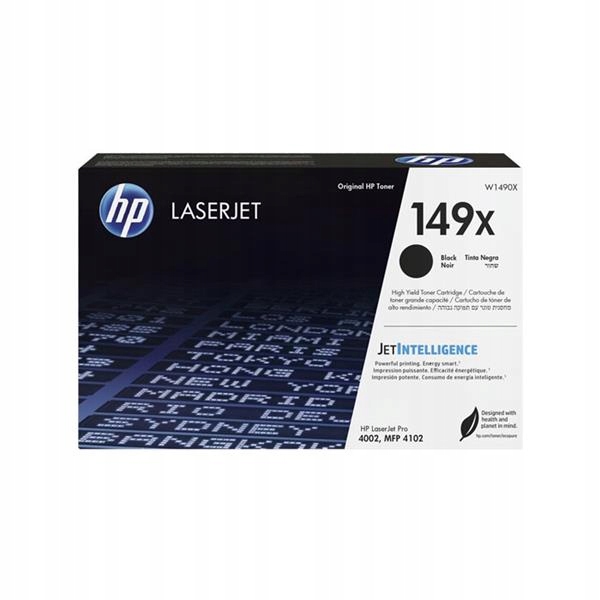 Originální černý toner Hp LaserJet Pro 4002, 4102 Mfp (149X W1490X)