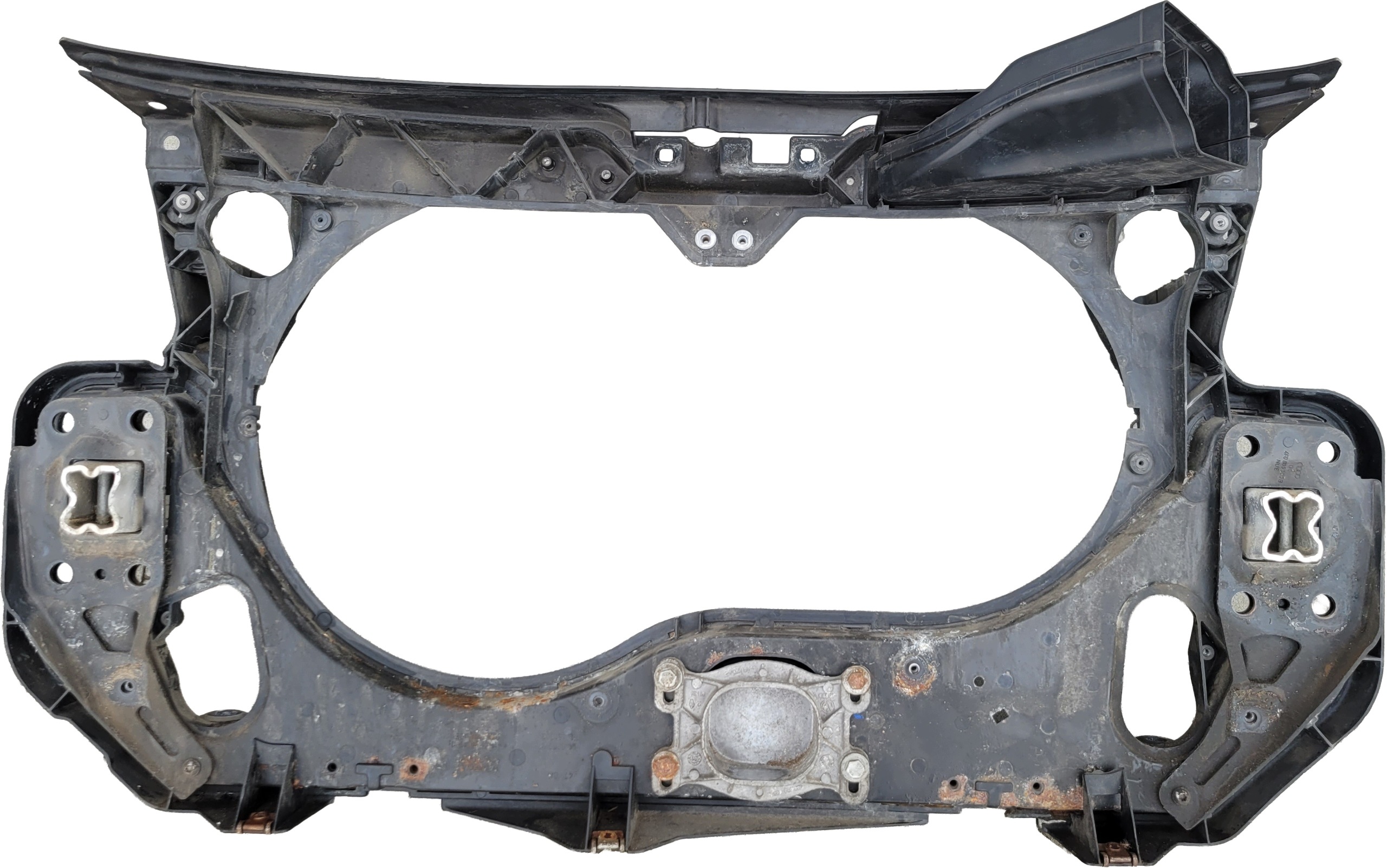 AUDI A6 C6 LIFT 3.0 TFSI support panel for radiators pillar iron 4F0805594G