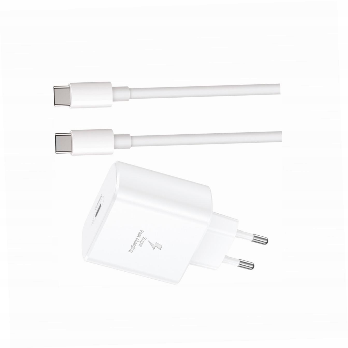 Szybka ładowarka 45W GaN z kablem Usb-c do Samsung Galaxy M55 5G