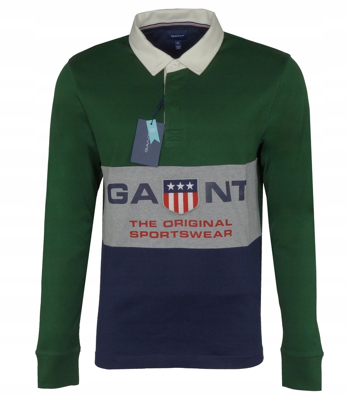 Gant pánské polo s dlouhým rukávem, M