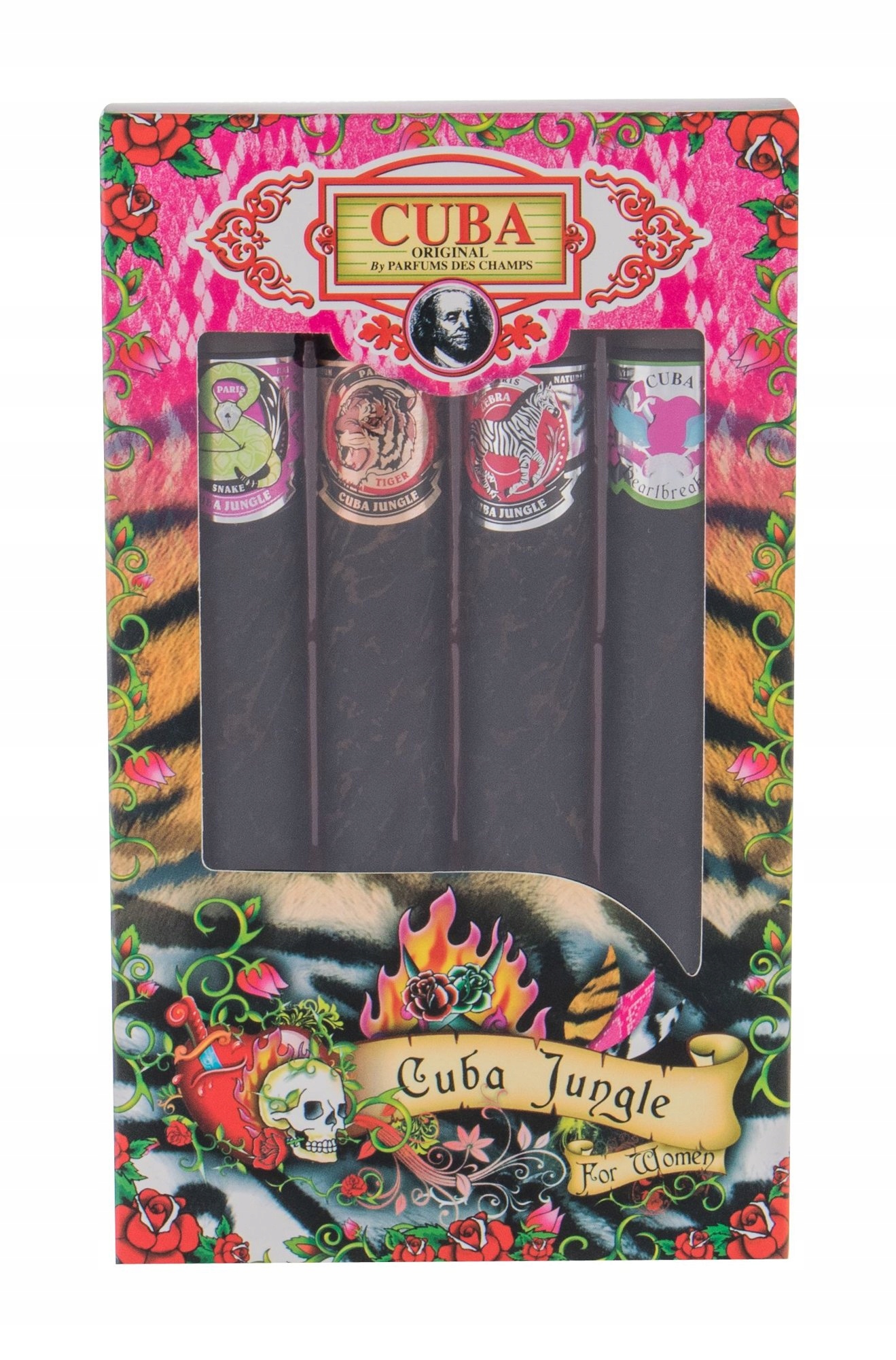 Cuba Jungle parfémovaná voda 4x35 ml Set